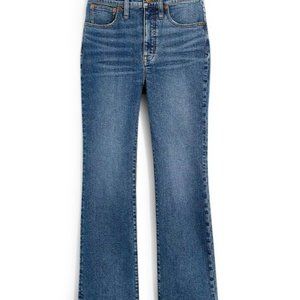 Madewell Cali Demi Boot Jeans 26T Glenside Wash NWT $138